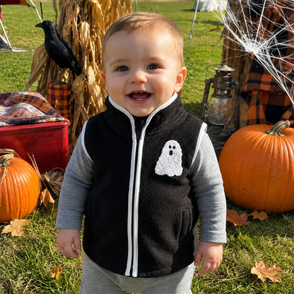 ✨Toddler Embroidered Vest – Cute Layer for Everyday Adventures