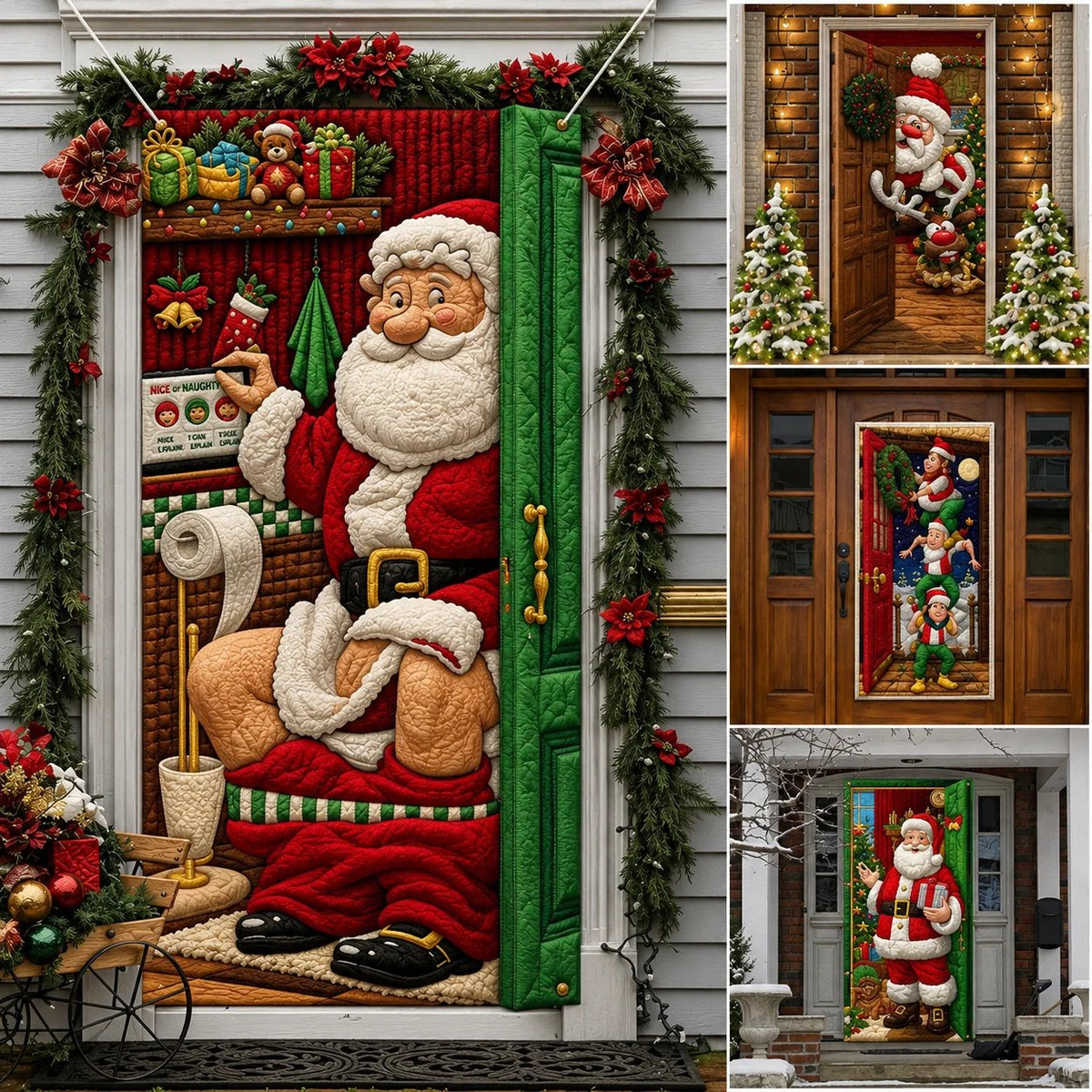 🌟🎄2026 3D Christmas front door decoration