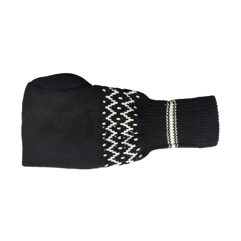 🏆Limited Time Sale 49% OFF⚡❄️Winter Knit Beer Bottle Gloves｜Striped Drink Cooler Sleeve🍻