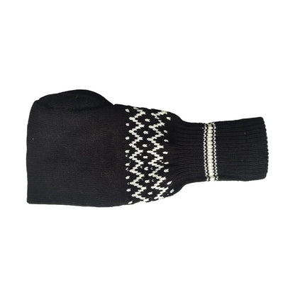 🏆Limited Time Sale 49% OFF⚡❄️Winter Knit Beer Bottle Gloves｜Striped Drink Cooler Sleeve🍻
