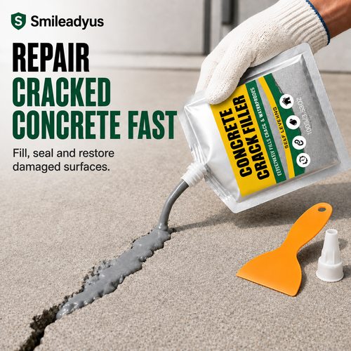 🏠 Waterproof Concrete Crack Filler for Indoor & Outdoor Use