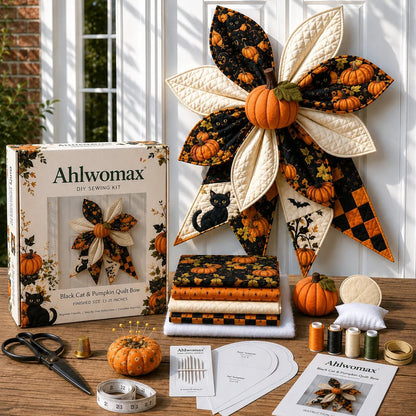 💥🏆 Last Day 50% OFF - Large Patchwork Bow Sewing Kit