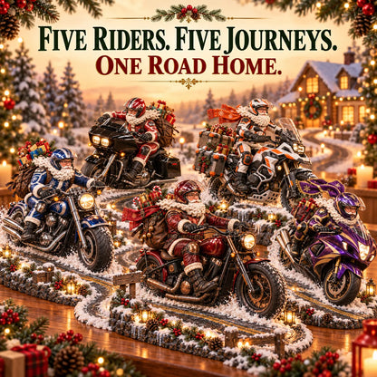 🏍️🎅 Santa found a new ride this Christmas  – Christmas Motorcycle Keepsake Collection💨