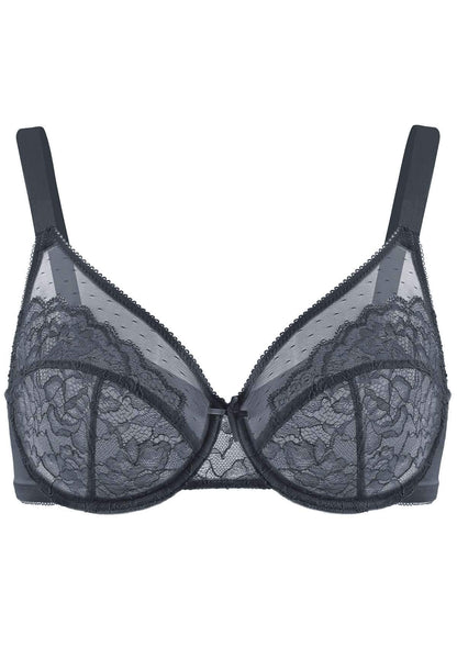 Unlined Comfort Unpadded Full Coverage Underwire Minimizer Bra