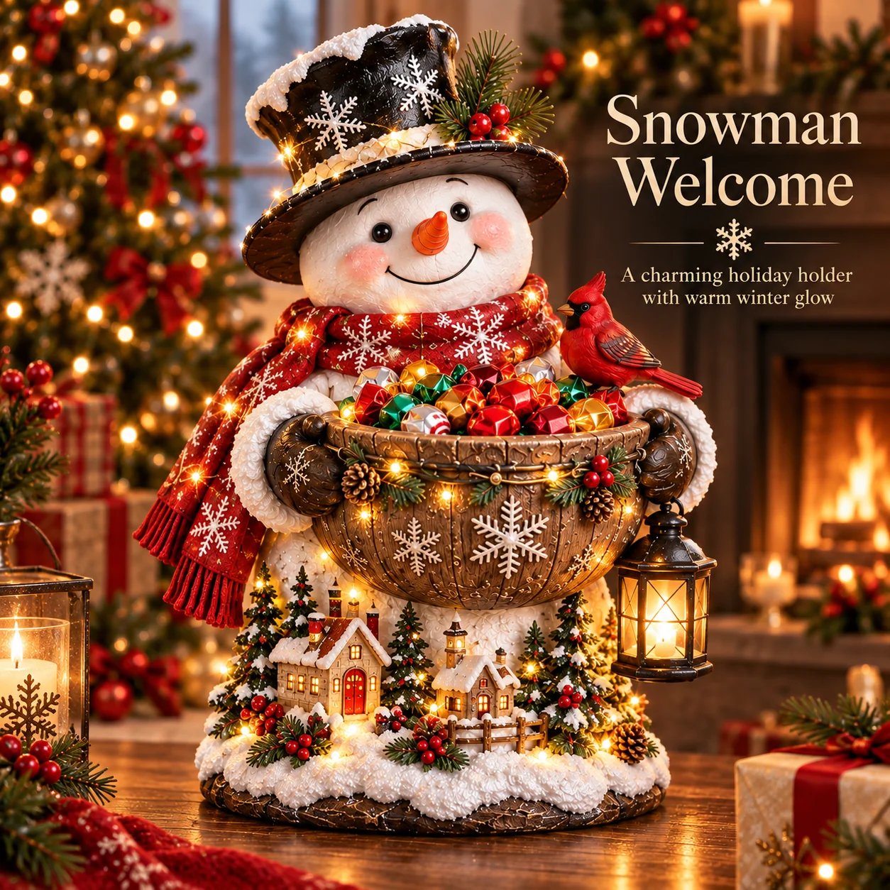 Snowman Welcome ☃️