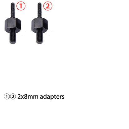 LED ghost claw rearview mirror