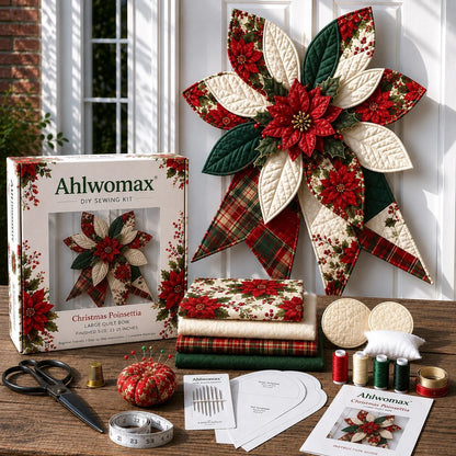 💥🏆 Last Day 50% OFF - Large Patchwork Bow Sewing Kit