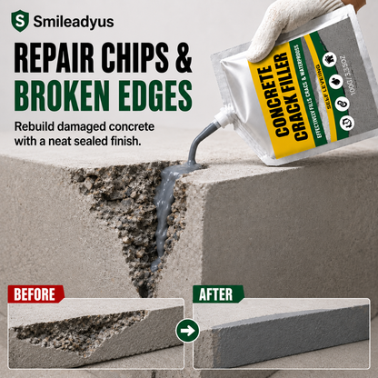 🏠 Waterproof Concrete Crack Filler for Indoor & Outdoor Use