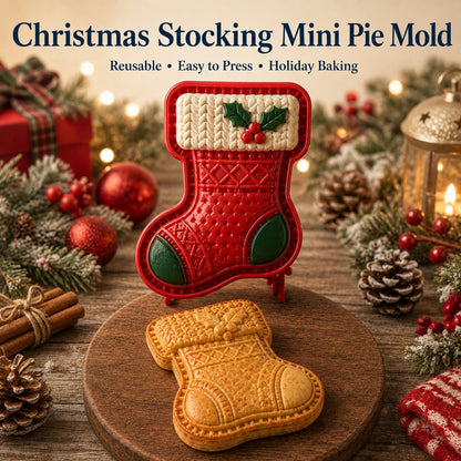 🎄16pcs-Design Christmas Mini Pie Mold Collection🥧