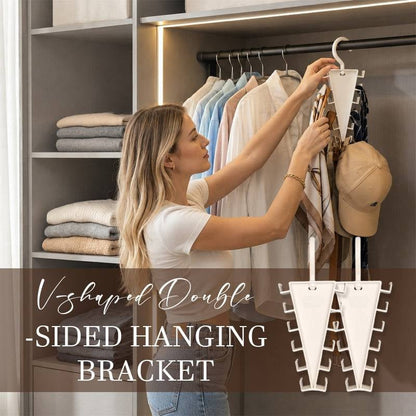 ⏰LAST DAY 50% OFF - V-Shaped Double-Sided Closet Organizer Hanger