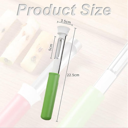 2-in-1 Stainless Steel Apple Corer & Peeler