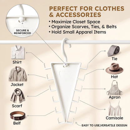 ⏰LAST DAY 50% OFF - V-Shaped Double-Sided Closet Organizer Hanger