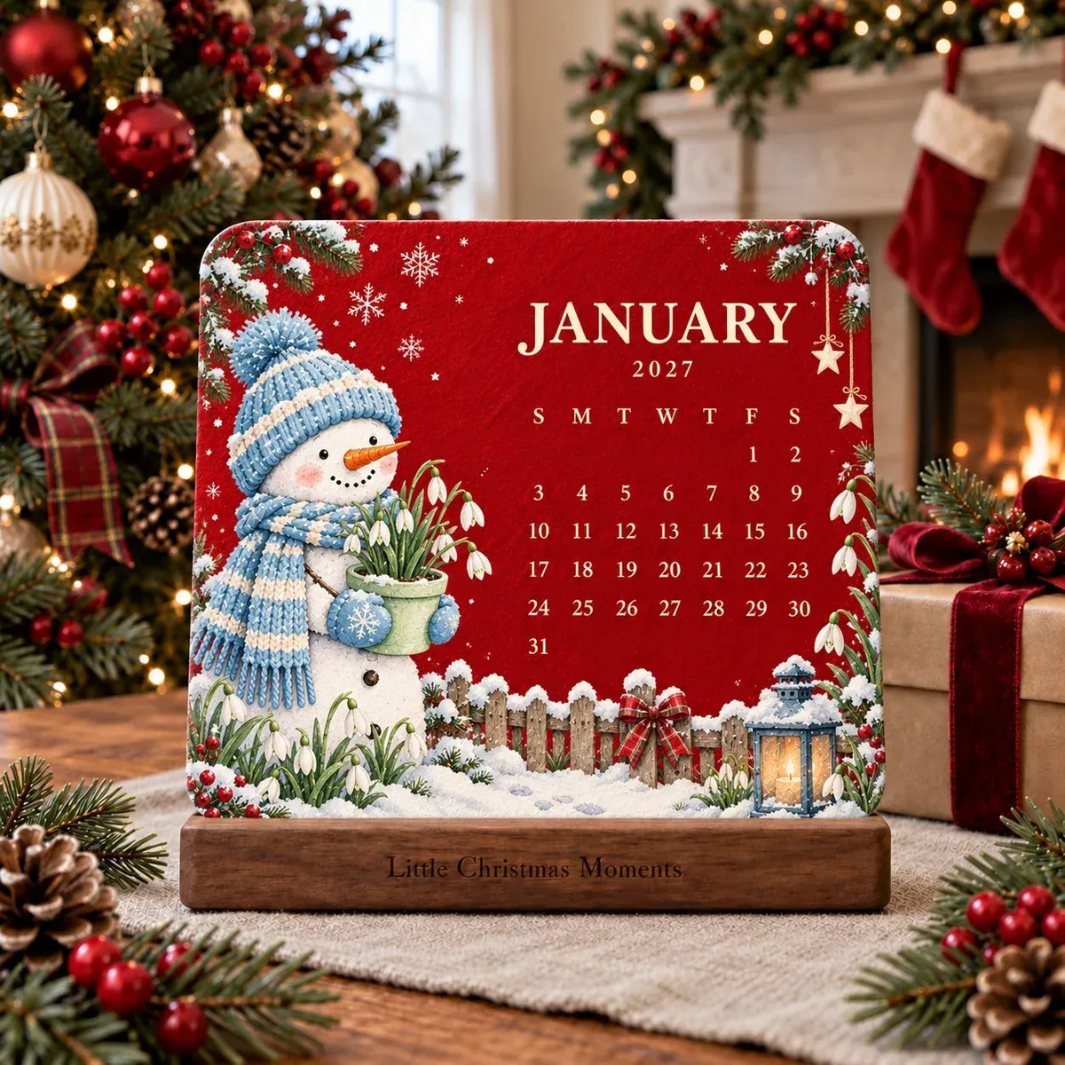 🎄🌱 Christmas Limited Edition – Eco-Friendly Plantable “Timeless” Seed Calendar 2027 🌸🌿