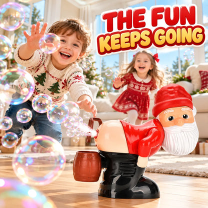 Farting Santa Bubble Machine with Lights & Music
