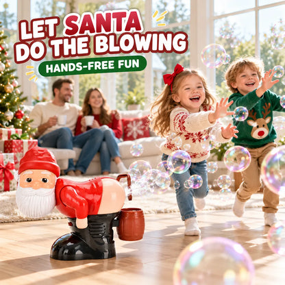 Farting Santa Bubble Machine with Lights & Music