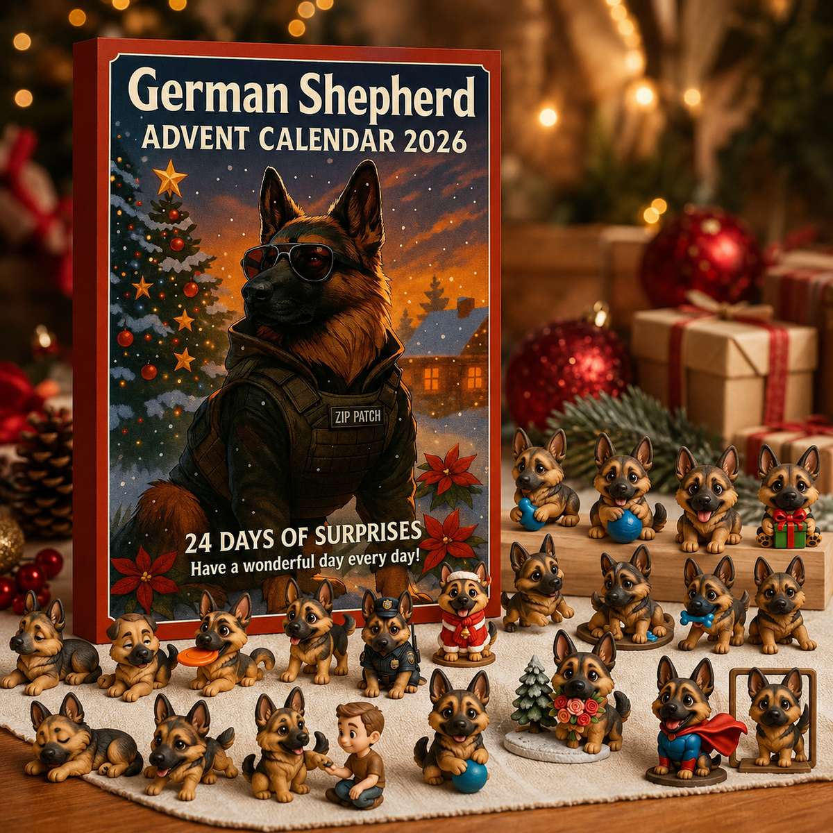 2026 German Shepherd Advent Calendar