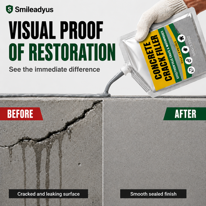 🏠 Waterproof Concrete Crack Filler for Indoor & Outdoor Use