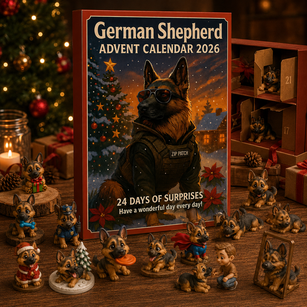 2026 German Shepherd Advent Calendar