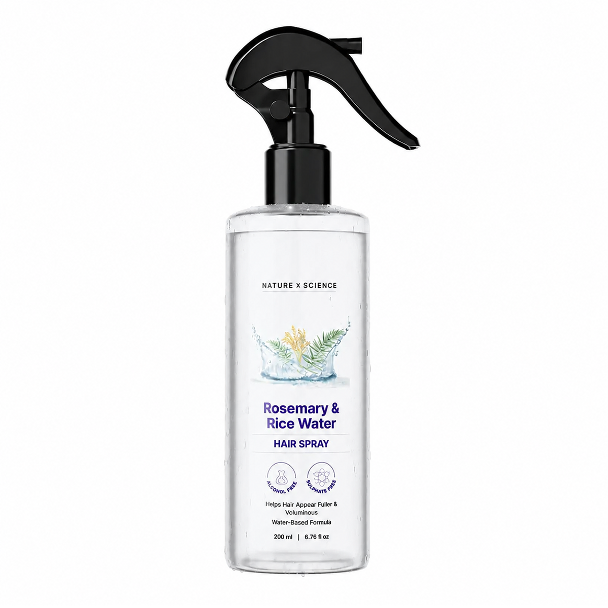 Rosemary & Rice Water Hair Spray| 100% Natural Extract