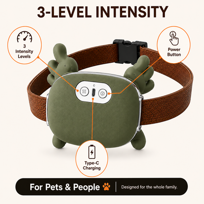 SMILEADYUS™ Calming Massager: For Pets & People 🐶