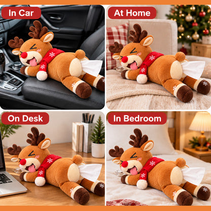 Funny Christmas Reindeer Tissue Holder – product view 6