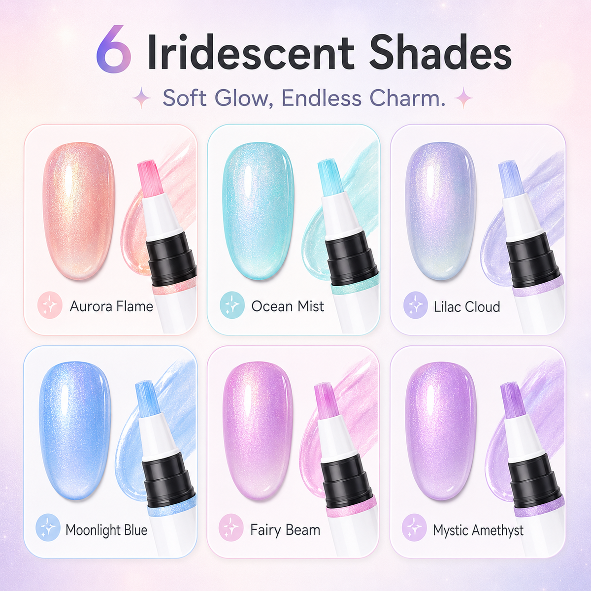 ⏳ FLASH SALE - 50% OFF TODAY 💅 5-in-1 Gel Nail Polish Pen – Salon-Style Shimmer Manicure at Home