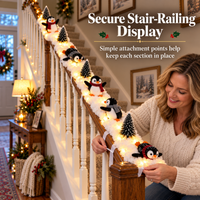 Playful Sliding Penguin