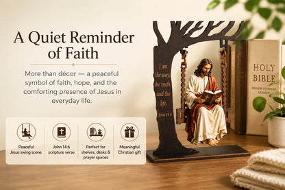 Christian Jesus Swing Ornament