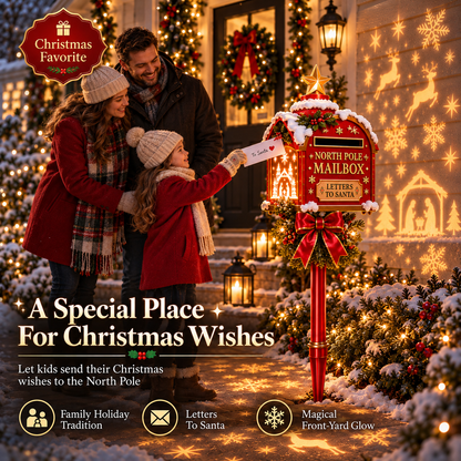 Santa’s North Pole Mailbox Christmas Projection Light