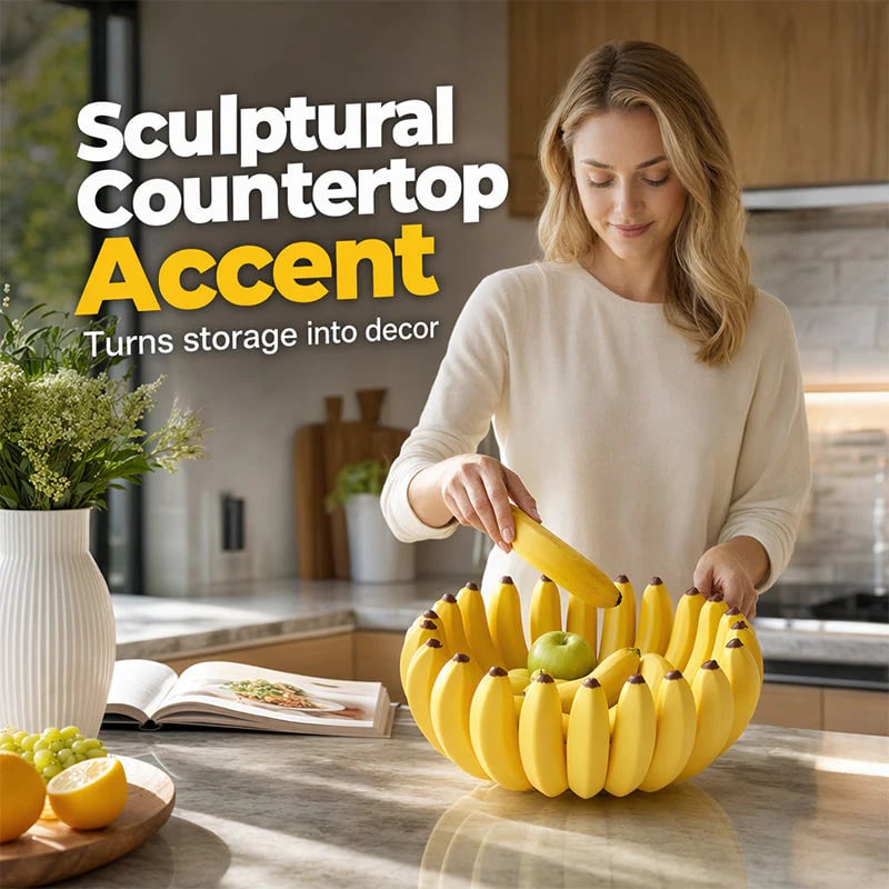 🍌Creative Banana Shape Fruit Bowl