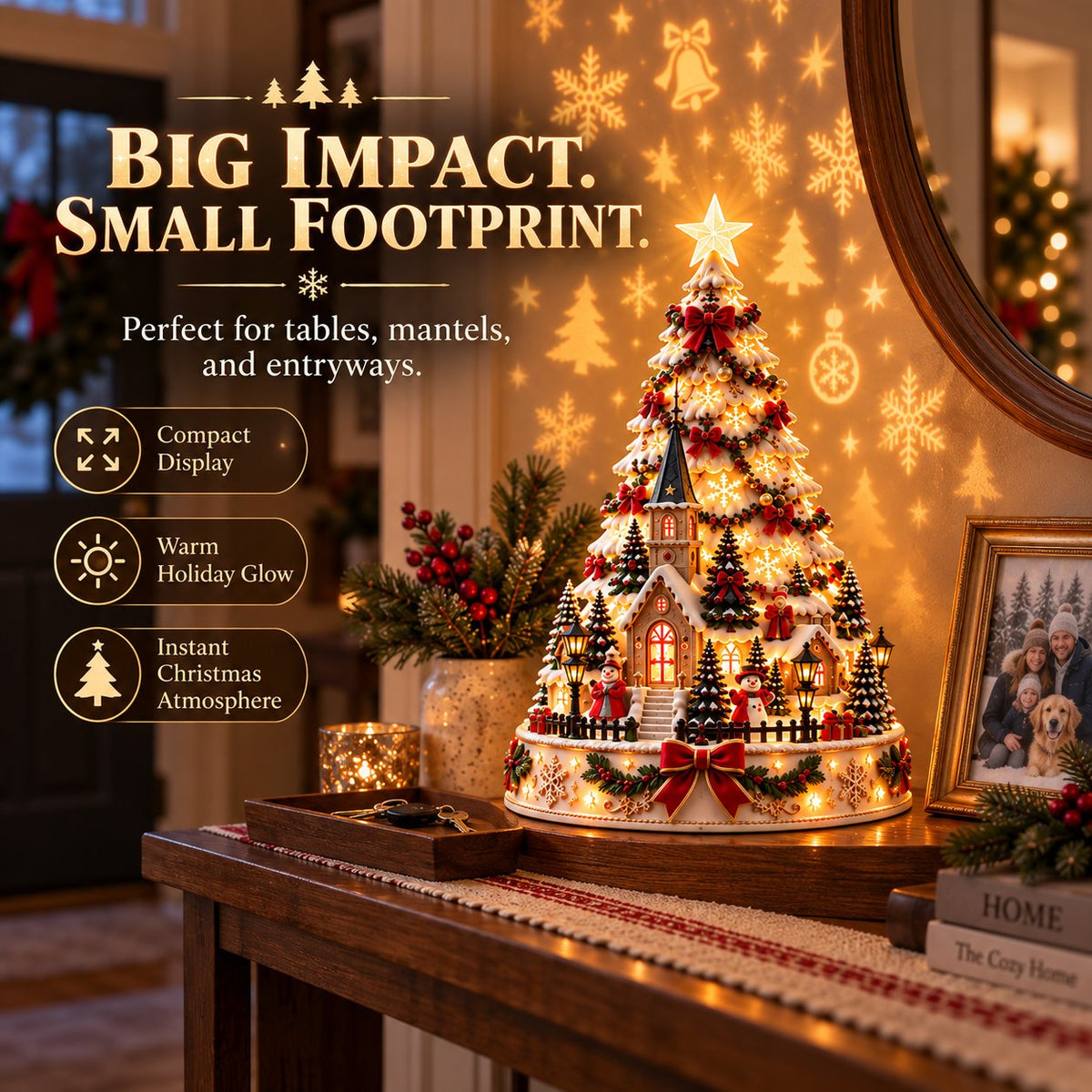 🏆 60,000+ Sold - 🎄MerryRealm Christmas Village Lightscape Tree