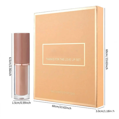 💄 12-Color Liquid Lipstick Gift Set