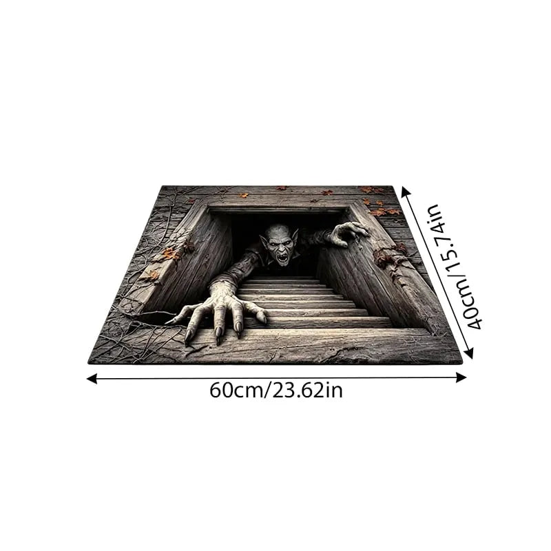 Halloween Horror Welcome Mat