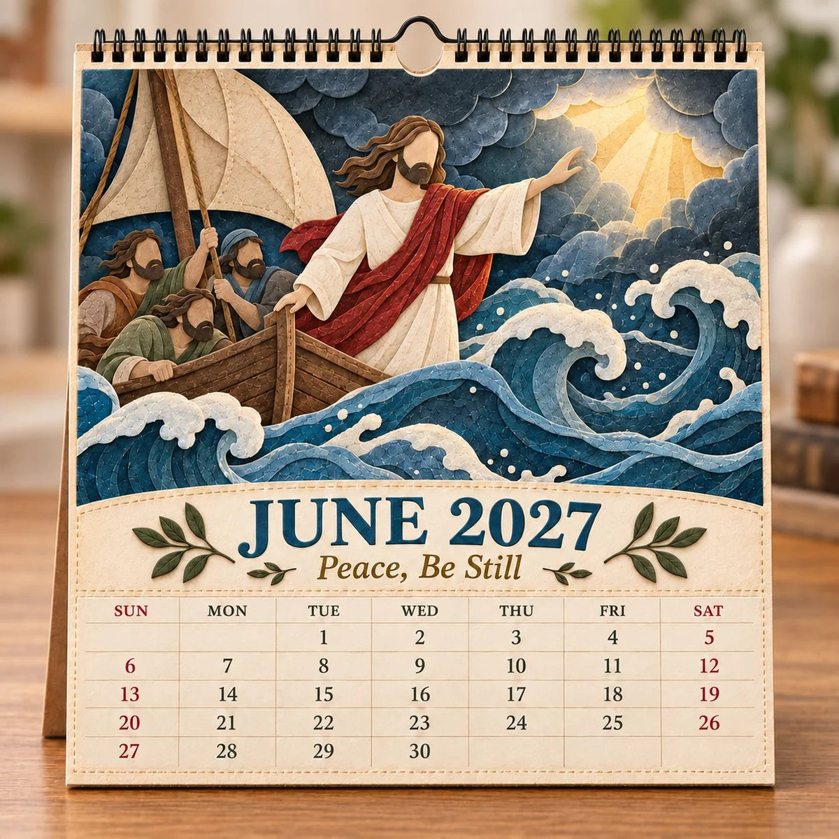 🔥 SPECIAL OFFER |✝️ 2027 Walking With Jesus Wall Calendar