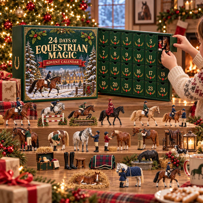 🐎Equestrian Magic Advent Calendar｜24 Days of Equestrian Magic（Flat 2D Printing）