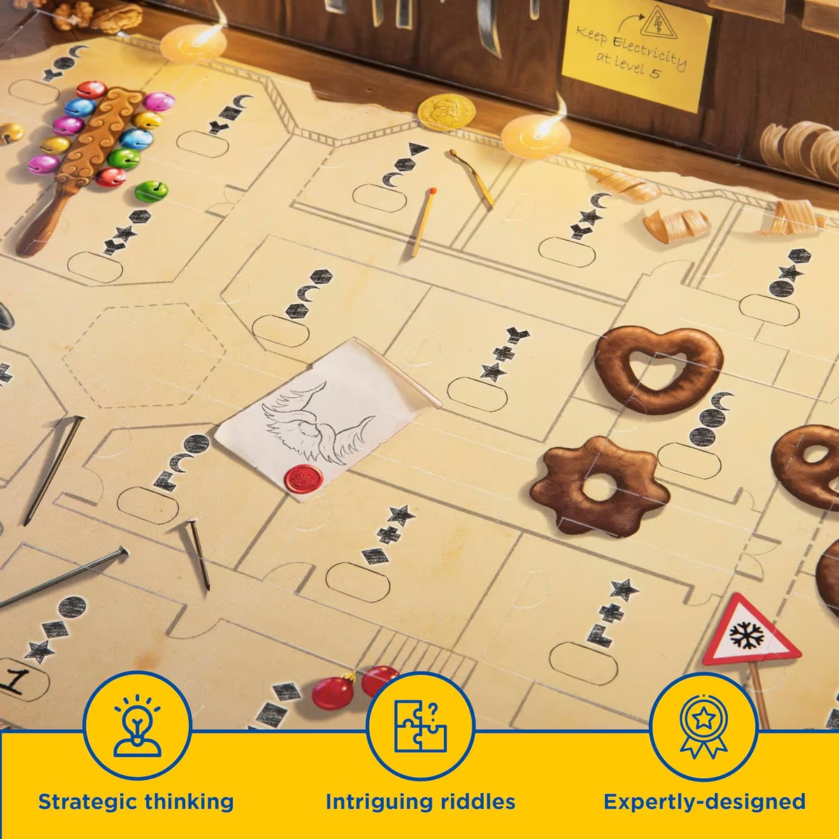 🎄 Escape the Workshop! Advent Calendar – 🗝️✨ 24 Days of Puzzle Adventure & Fun