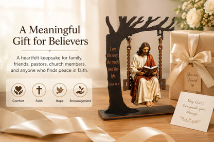 Christian Jesus Swing Ornament