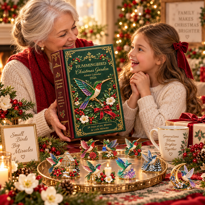 🎁24 Days of Joy in Bloom — Hummingbird Christmas Garden Advent Calendar 2026