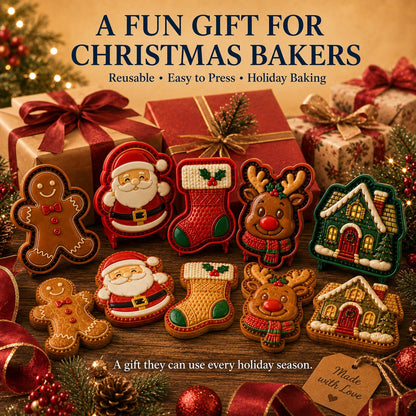 🎄16pcs-Design Christmas Mini Pie Mold Collection🥧