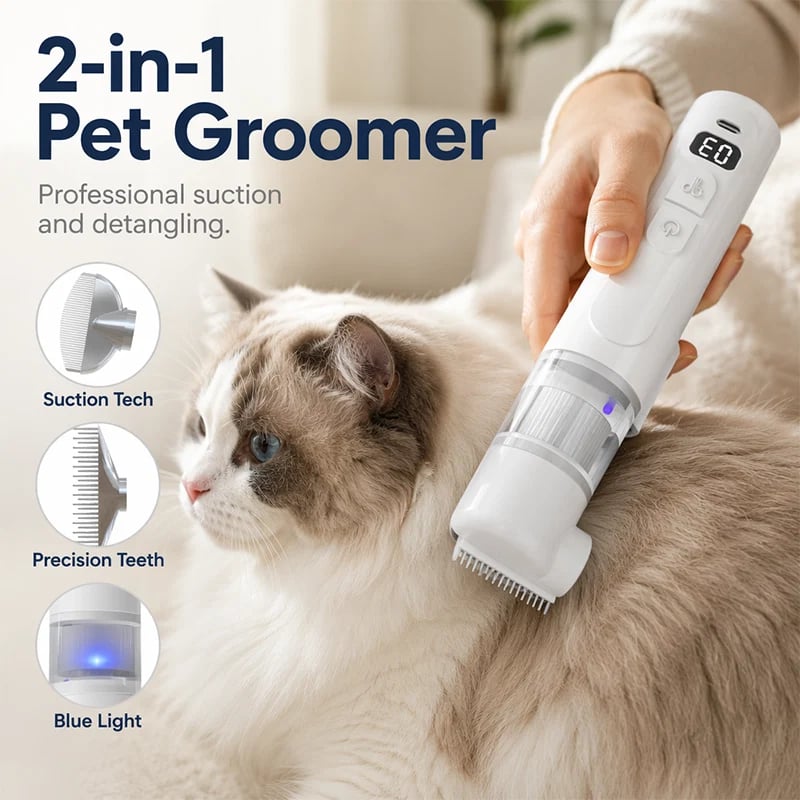 🔥Electric Pet Flea Remover and Detangling Comb