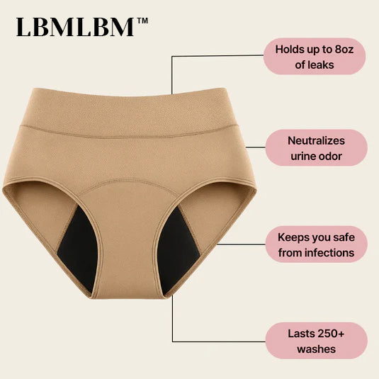 💖♀️Last Day 50% OFF|Smileadyus100% Leak-Proof Underwear 4-pack