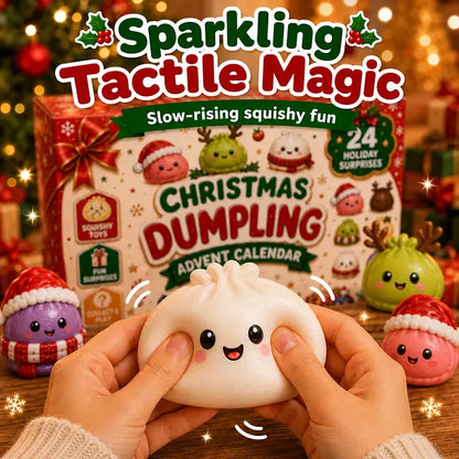 🎄Christmas Dumpling Advent Calendar 2026 | 24 Days of Squishy Surprises🎁