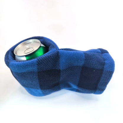 🏆Limited Time Sale 49% OFF⚡❄️Winter Knit Beer Bottle Gloves｜Striped Drink Cooler Sleeve🍻