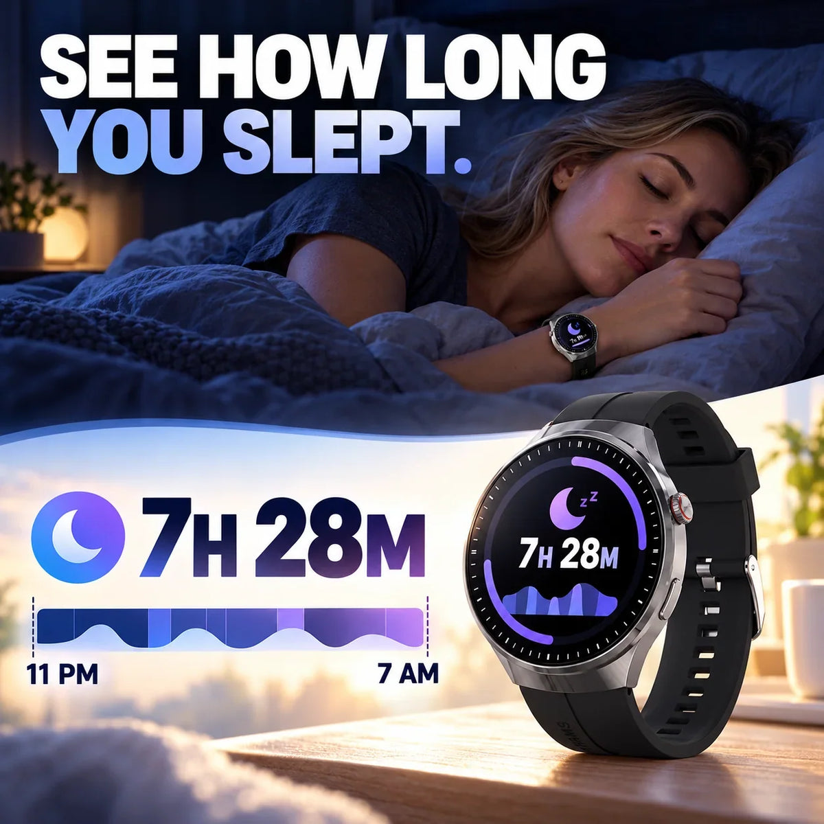 Flagship Smartwatch – Heart Rate, Activity & Bluetooth Calling 4