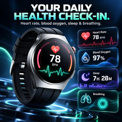 Flagship Smartwatch – Heart Rate, Activity & Bluetooth Calling 3