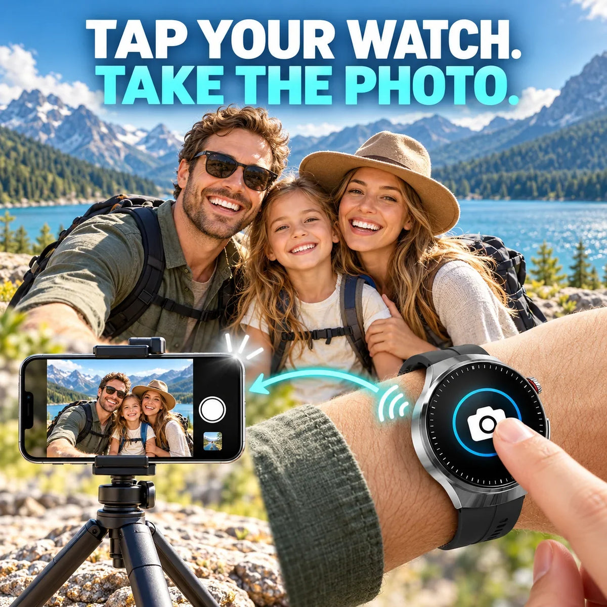 Flagship Smartwatch – Heart Rate, Activity & Bluetooth Calling 5