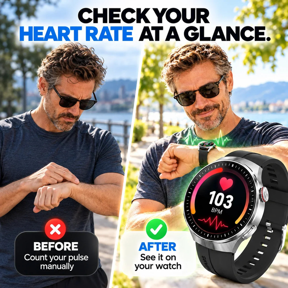 Flagship Smartwatch – Heart Rate, Activity & Bluetooth Calling 2