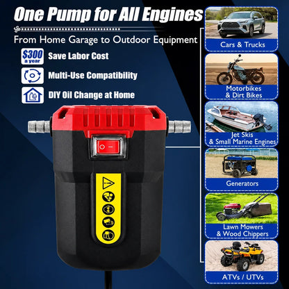 12V 80W Oil Extractor Pump