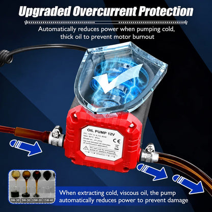 12V 80W Oil Extractor Pump