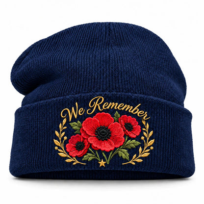 Poppy Embroidered Remembrance Beanie – product view 14